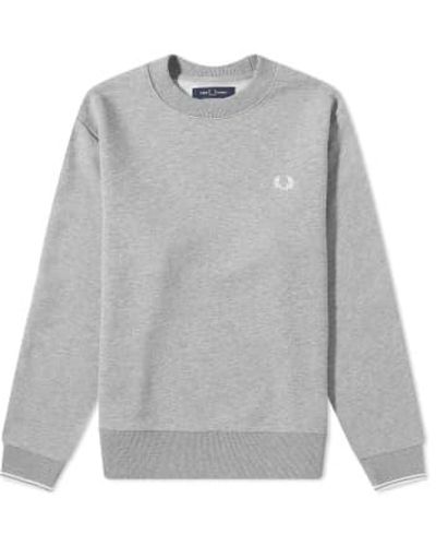Fred Perry Crew Sweat - Gray