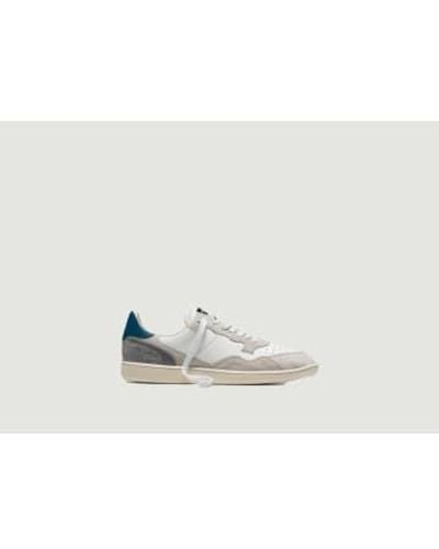 HIDNANDER Mega T Low Leather Sneakers 2 - Bianco