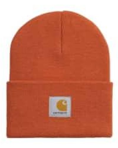 Carhartt Hat Unisex I020222 Brick Taglia Unica - Orange