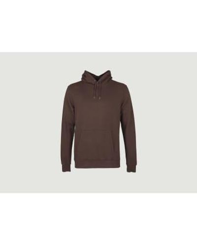 COLORFUL STANDARD Hooded Sweatshirt Xs - Brown