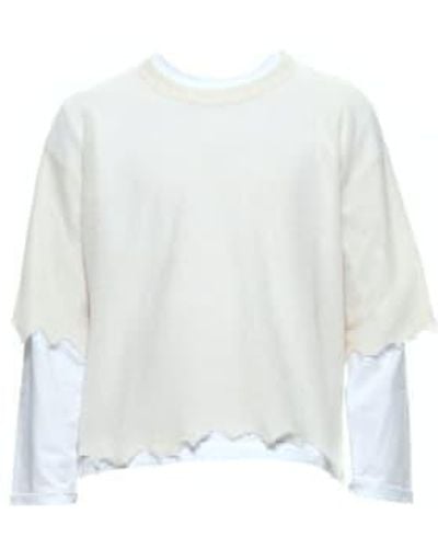 ATOMOFACTORY T Shirt For Man Pe24Afu33 Avorio - Bianco