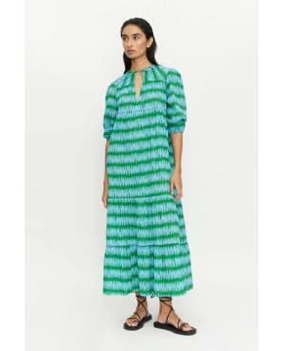 Compañía Fantástica Summer Wave Dress - Green
