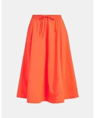 Essentiel Antwerp - Skirt - Orange - 34 (xs) - Red