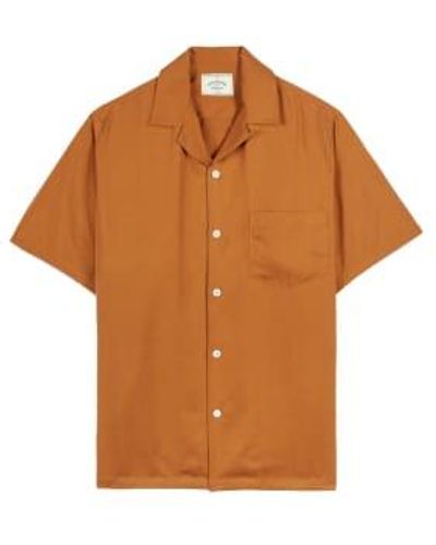 Portuguese Flannel Dogtown Shirt M - Brown