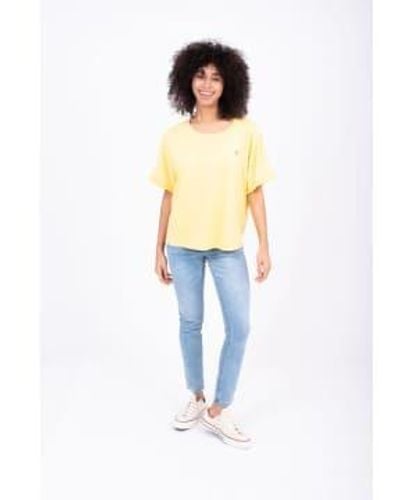 Brakeburn Camiseta valeria amarilla - Azul