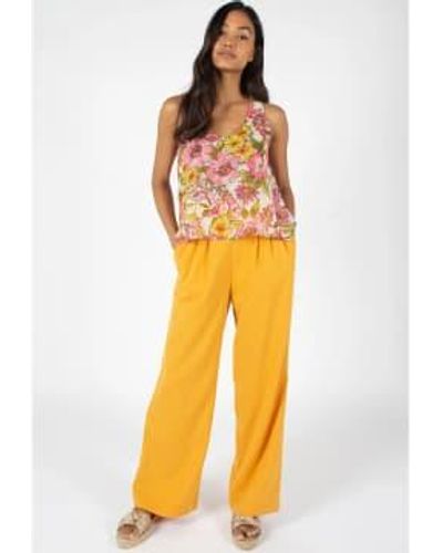 Traffic People Or Betty Trousers Or Mustard - Arancione
