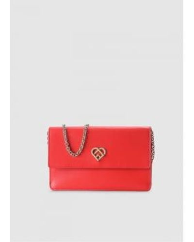 Furla Womens My Joy Mini Shoulder Bag In Spritz 1 - Rosso