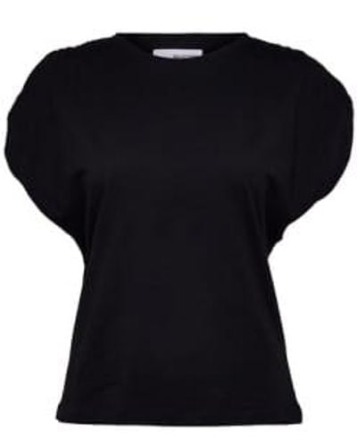 SELECTED T-shirt Aline - Noir