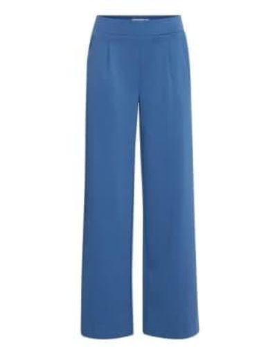 B.Young Byoung Rizetta Wide Pants 2 In True - Blu