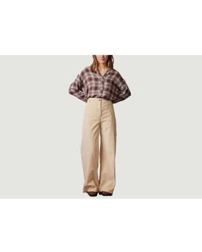 Diega Pomeo Trousers Xs - Natural