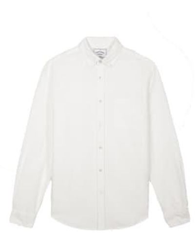 Portuguese Flannel Belavista Shirt S - White