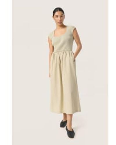 Soaked In Luxury Slsimone Phoebe Dress - Natural