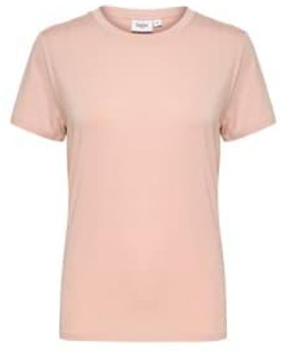 Saint Tropez Adeliasz Sepia Regular T-shirt Xs - Pink