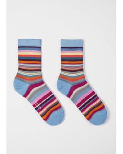 Paul Smith Chaussettes whoopi - Bleu