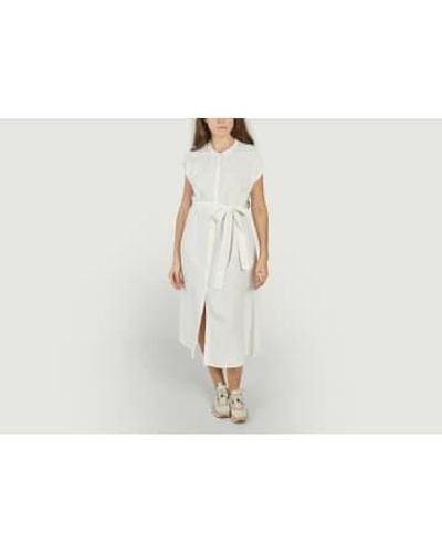 Thinking Mu Gretel Dress Xs - White