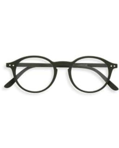 Izipizi #d Reading Glasses Kaki Green +1.5 - Black