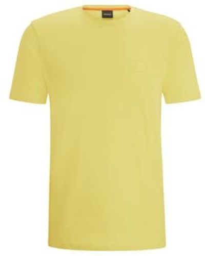 BOSS Neues tales t -shirt - Gelb