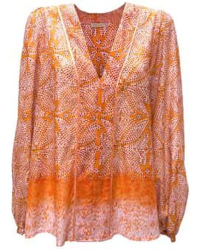 HANAMI D'OR Camisa Peggy 304 - Naranja