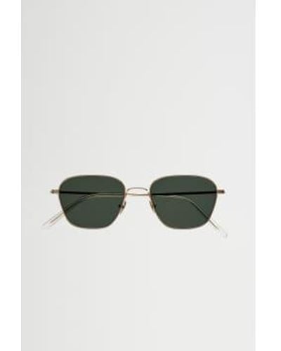 Monokel Otis Green Solid Lens Sunglasses Os