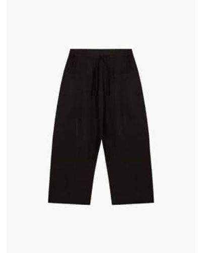 Cordera Linen Maxi Trousers One Size - Black