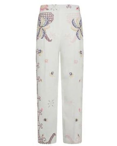 Forte Forte Trousers 12330 My Saphir 1 - White