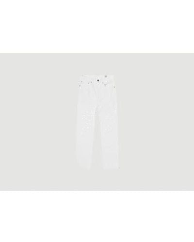 Orslow 107 Ivy Fit Cotton Jeans 3 - White