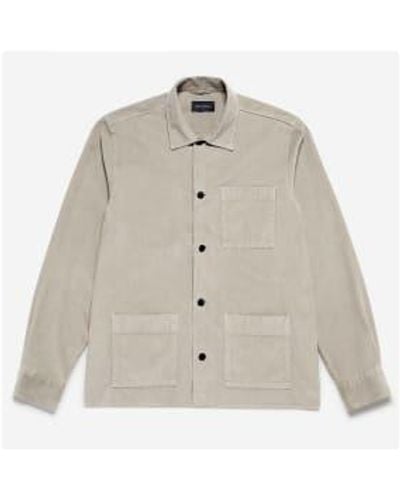 Oliver Sweeney Wicklow Corduroy Shacket Size: M, Col: Taupe M - Natural