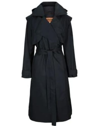BRGN Regndrape Trench Coat M / New Female - Black