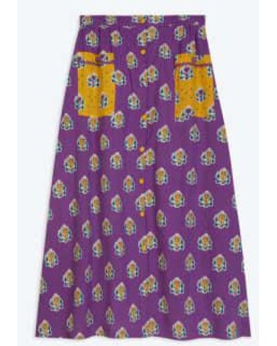 Lowie Les Indiennes Skirt S - Purple