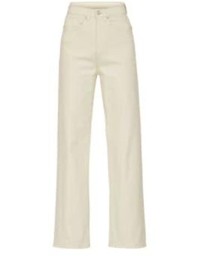 Sisters Point Owi Jeans Porcelain Xs - Natural