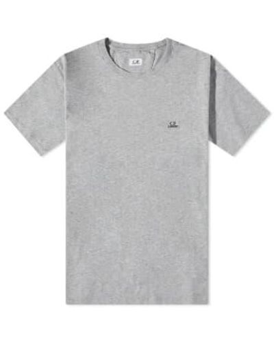 C.P. Company Patch Logo T-shirt - Gray