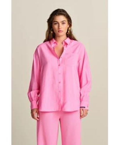 Pom Blouse Blooming - Rosa