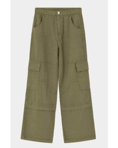 2nd Day Falk Martini Trousers - Verde