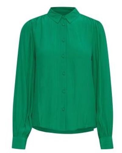 Atelier Rêve Noella Shirt-pepper -20119601 36(uk8-10) - Green
