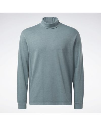 Reebok Midnight Pine Classics Natural Dye Long Sleeve T Shirt - Blue
