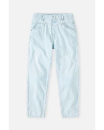 Closed Jean X-lent Tapered Light 30 - Blue