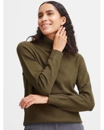 B.Young Bymanina Rollneck Sweater - Green