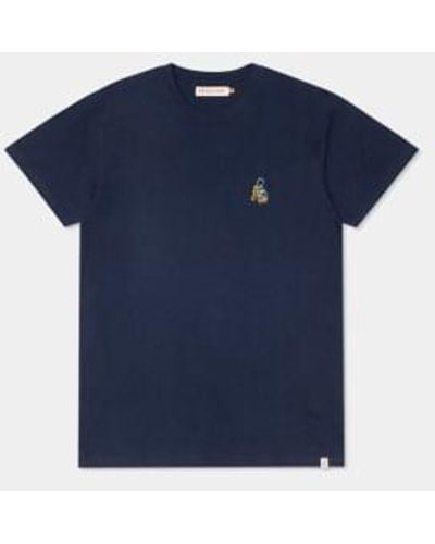 Revolution Navy Key 1328 T Shirt S - Blue