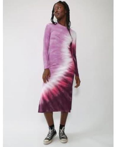 Electric and Rose Skyler Dress Lilac / Burgundy M - Purple
