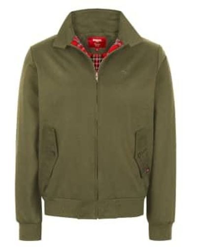 Merc London Harrington Jacket 2xl - Green