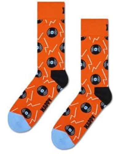 Happy Socks Farbene vinylsocken - Orange