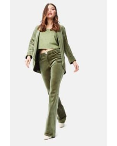 Traffic People Charade Trousers - Verde