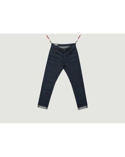 Henry Paris The 5 Pocket Selvedge Indigo Jeans 40 - Blue