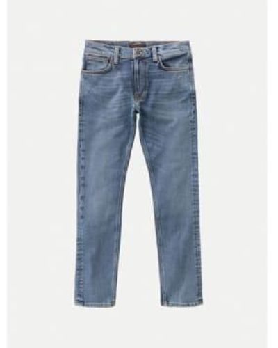 Nudie Jeans Lean dean jeans - Blau