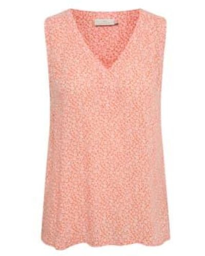 Kaffe Isolde Amber Top S - Pink