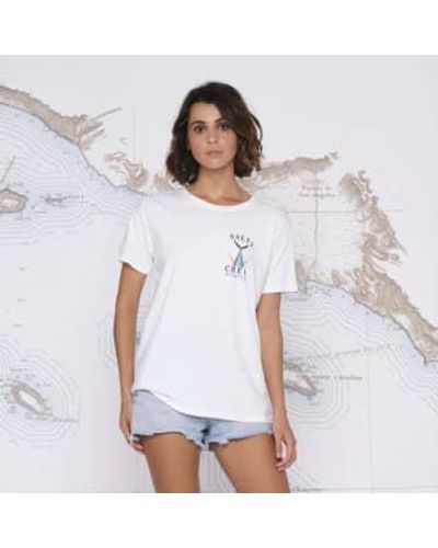 Salty Crew T-shirt Oversize Femme Xs - White