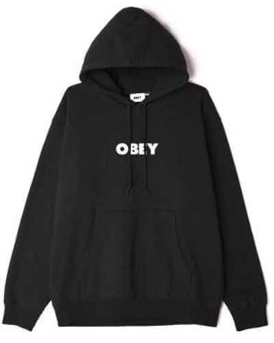 Obey Bold Hood - Black