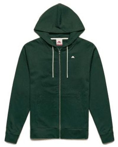 Robe Di Kappa Portos Hooded Full Zip Sweatshirt - Verde