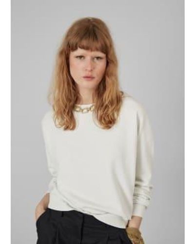 L'Exception Paris Sweatshirt mit lockerer Passform - Grau