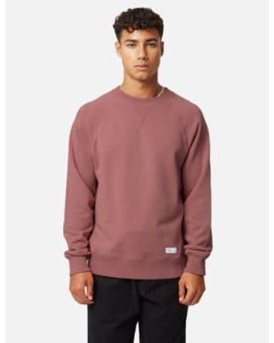 Bhode | Heritage Organic Sweatshirt Dusty Pink Xl - Red